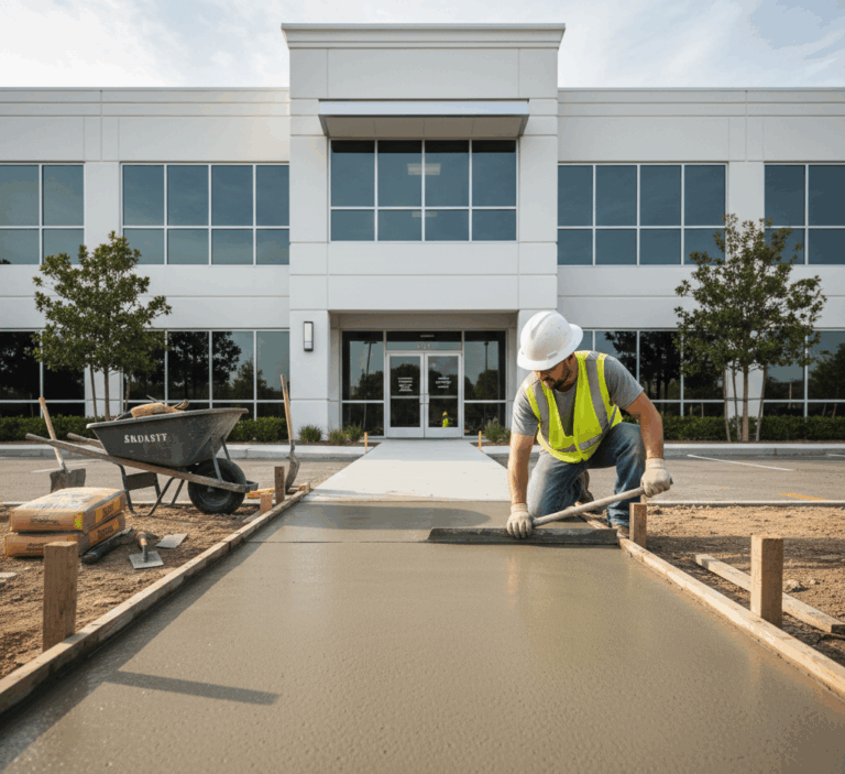 Commercial Concrete and Walkway Repairs